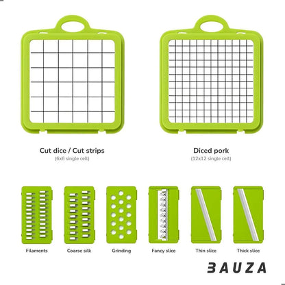 16-in-1 Vegetable Cutter & Chopper – Multifunctional Slicer, Dicer, Peeler & Fruit Cutter