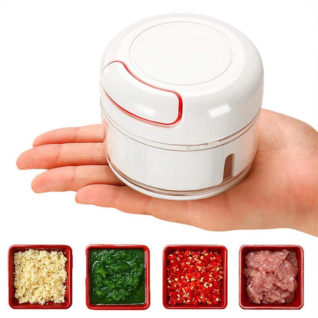 All-in-One Manual Food Chopper – Multi-Purpose Veg & Meat Cutter