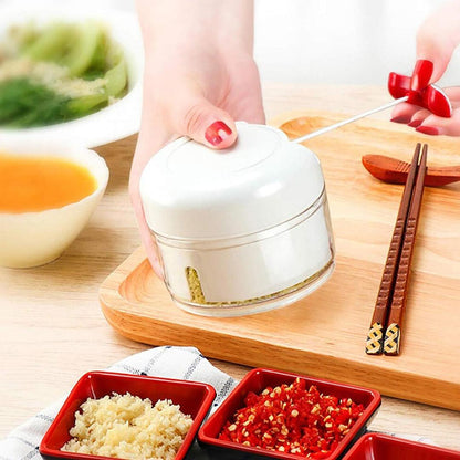 All-in-One Manual Food Chopper – Multi-Purpose Veg & Meat Cutter