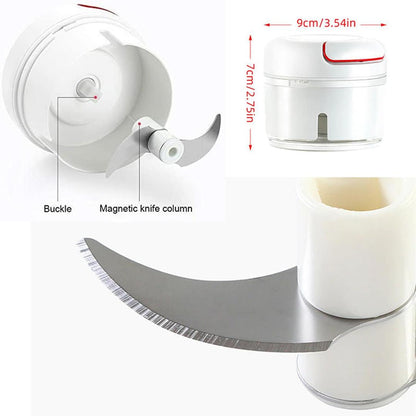 All-in-One Manual Food Chopper – Multi-Purpose Veg & Meat Cutter