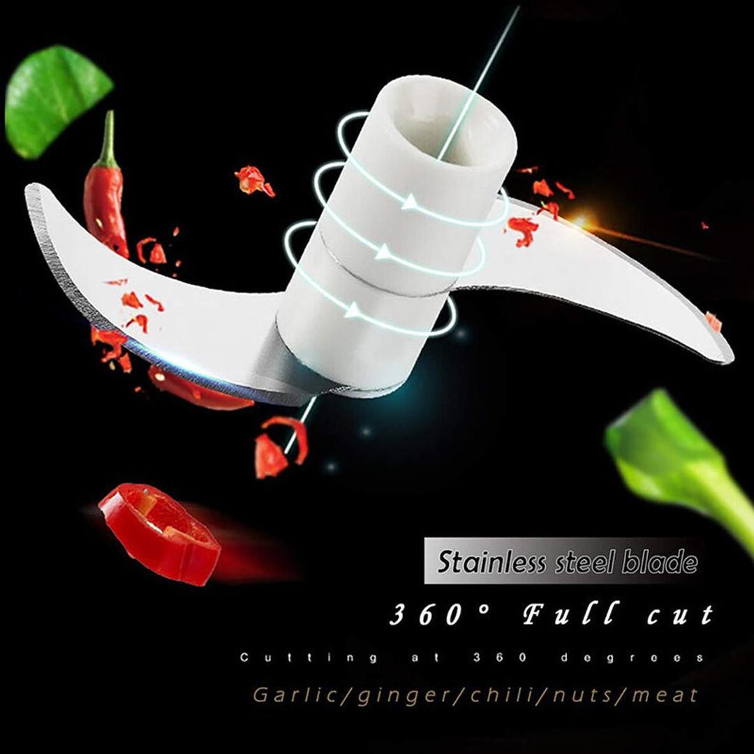 All-in-One Manual Food Chopper – Multi-Purpose Veg & Meat Cutter