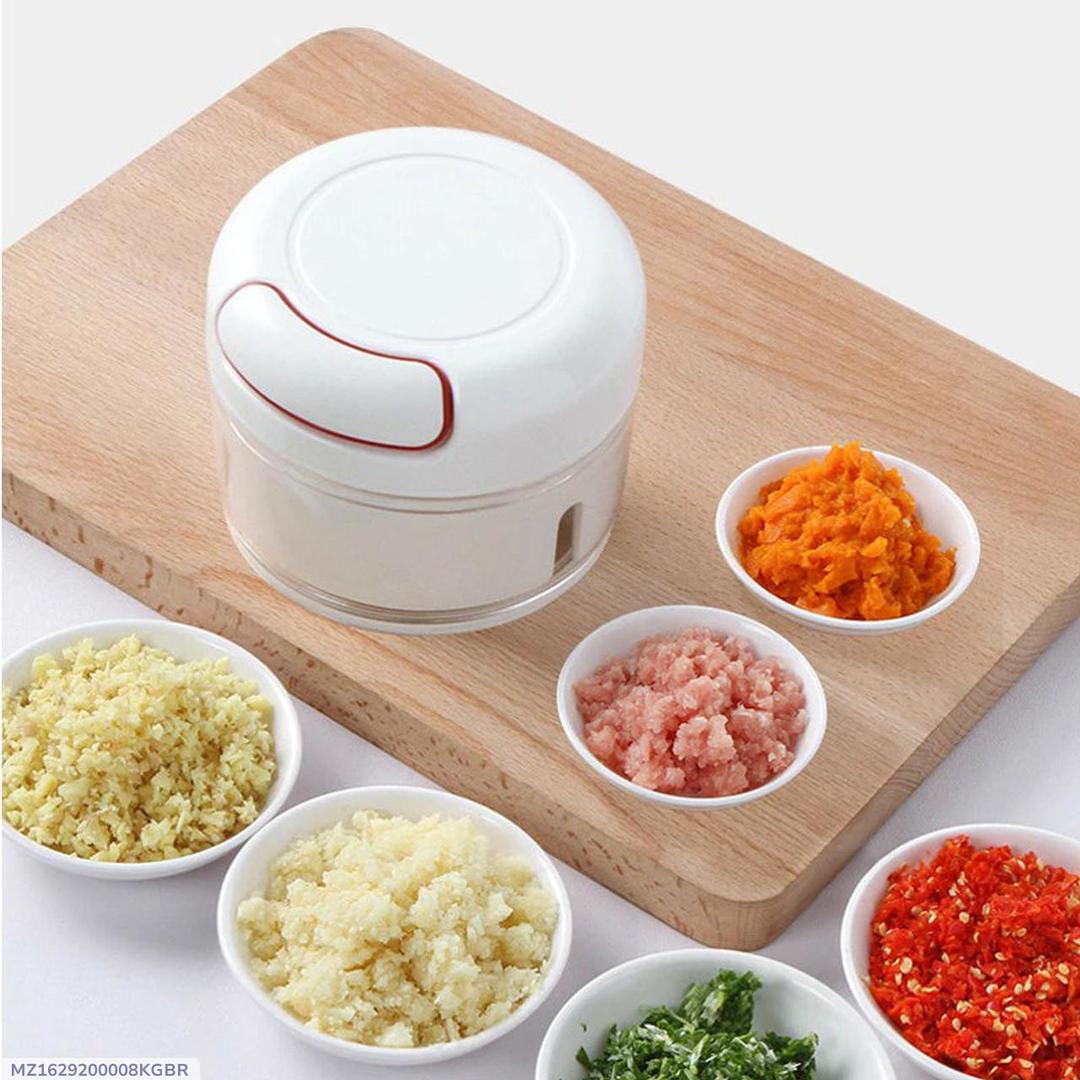 All-in-One Manual Food Chopper – Multi-Purpose Veg & Meat Cutter