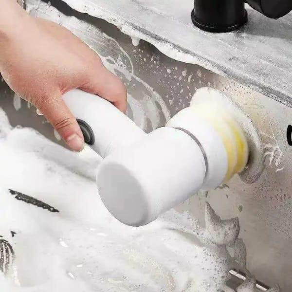 Multifunctional Electric Spin Scrubber – Automatic Spin Cleaning Brush for Home & Bathroom Cleaning