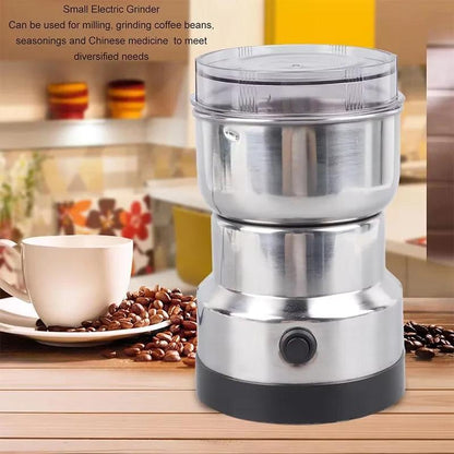 ⚡ Mini Electric Spice Grinder – Stainless Steel Coffee & Masala Grinding Machine (220V) | 1 Pc