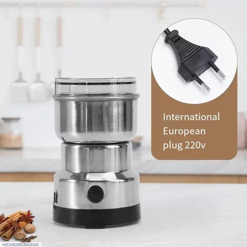⚡ Mini Electric Spice Grinder – Stainless Steel Coffee & Masala Grinding Machine (220V) | 1 Pc