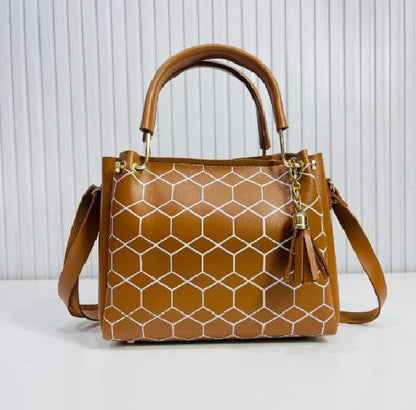 Women's PU Leather Shoulder Bag – Stylish & Spacious Everyday Handbag