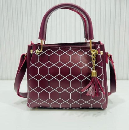 Women's PU Leather Shoulder Bag – Stylish & Spacious Everyday Handbag