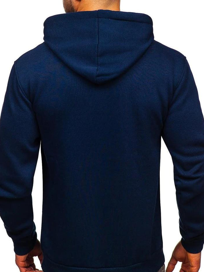 Comfortable Fleece Hooded Hoodie for Men – Soft & Warm Casual Wear