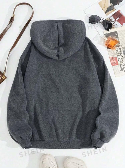 Comfortable Fleece Hooded Hoodie for Men – Soft & Warm Casual Wear