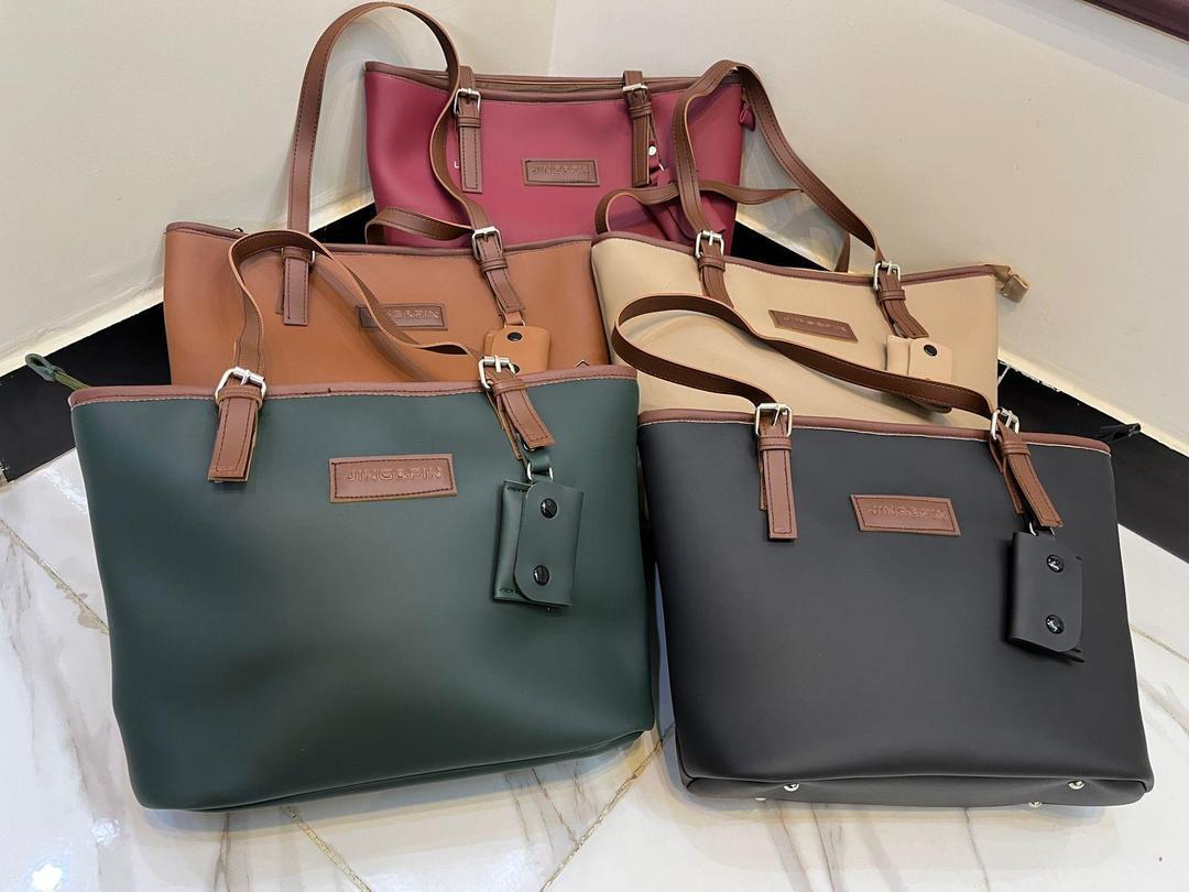 Women’s Jing & Pin Tote Bag – Stylish Top Handle Handbag