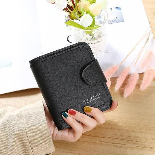 ✨ PU Leather Short Wallet – Compact & Stylish ✨