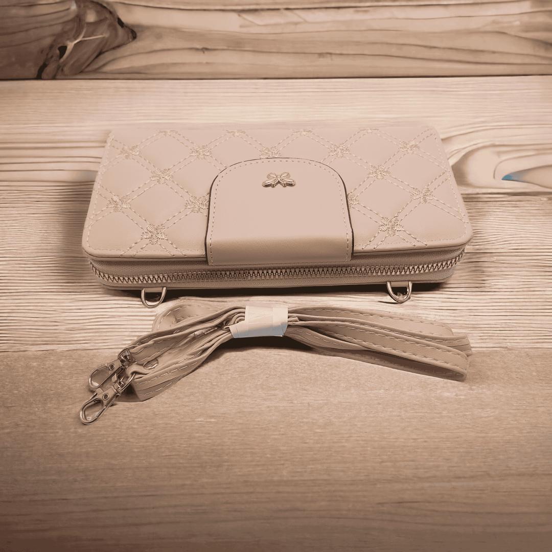 🦋 Elegant Women’s Embroidered PU Leather Clutch – Butterfly Design