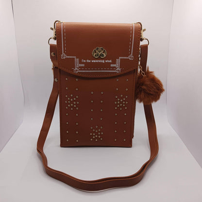 🎀 Women’s PU Leather Crossbody Purse – Compact & Stylish