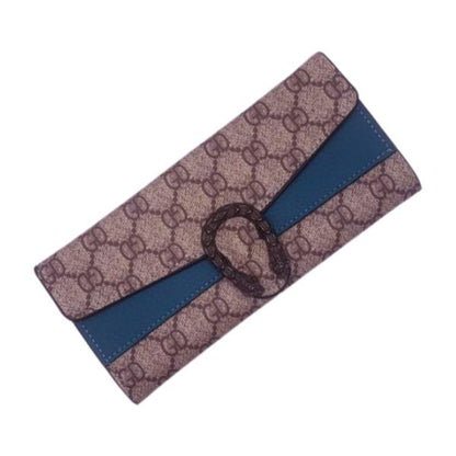 ✨ Women’s PU Leather Tri-Fold Clutch Wallet – Slim & Stylish