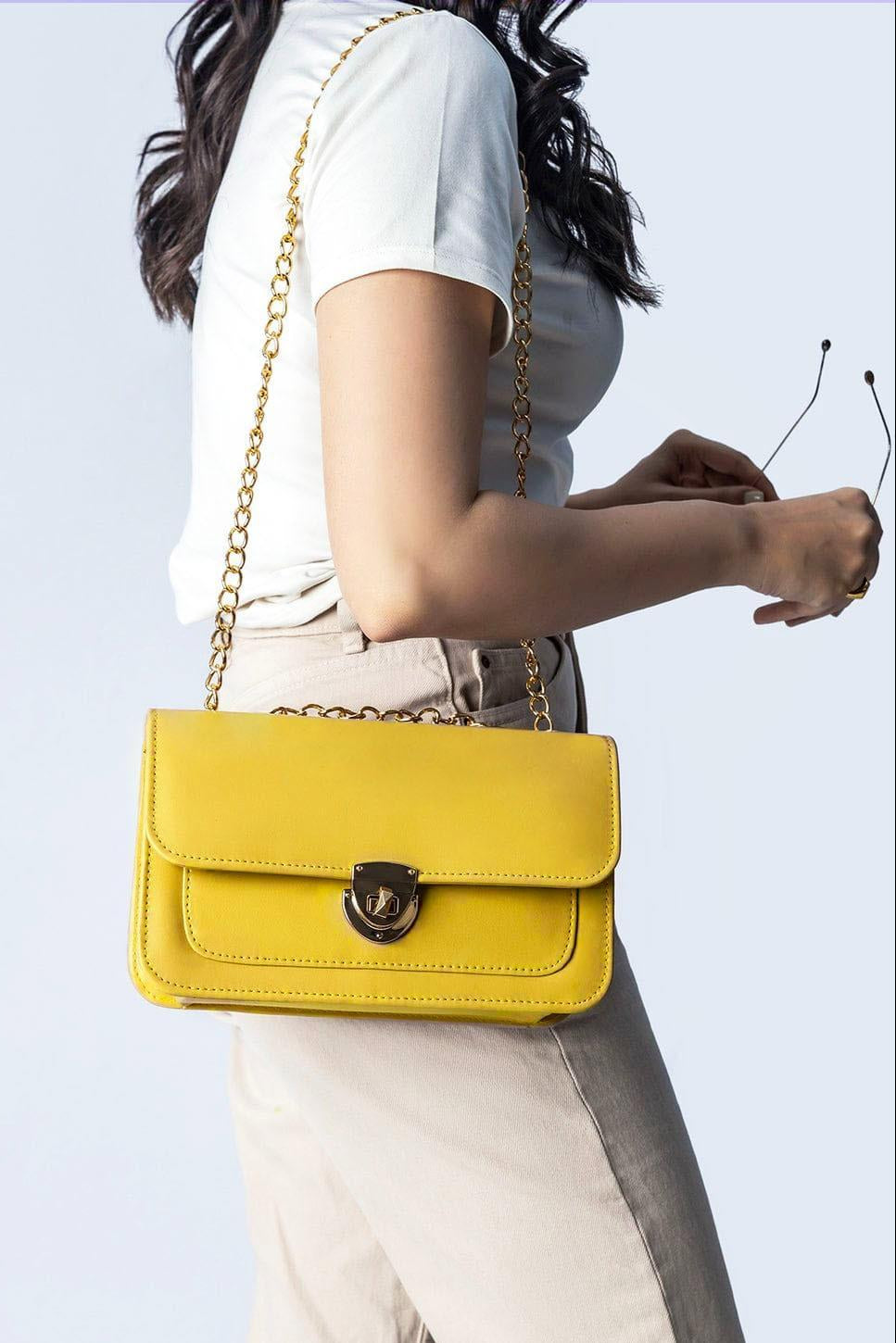 Girls' PU Leather Shoulder Bag – Unique Design, Compact & Stylish Handbag