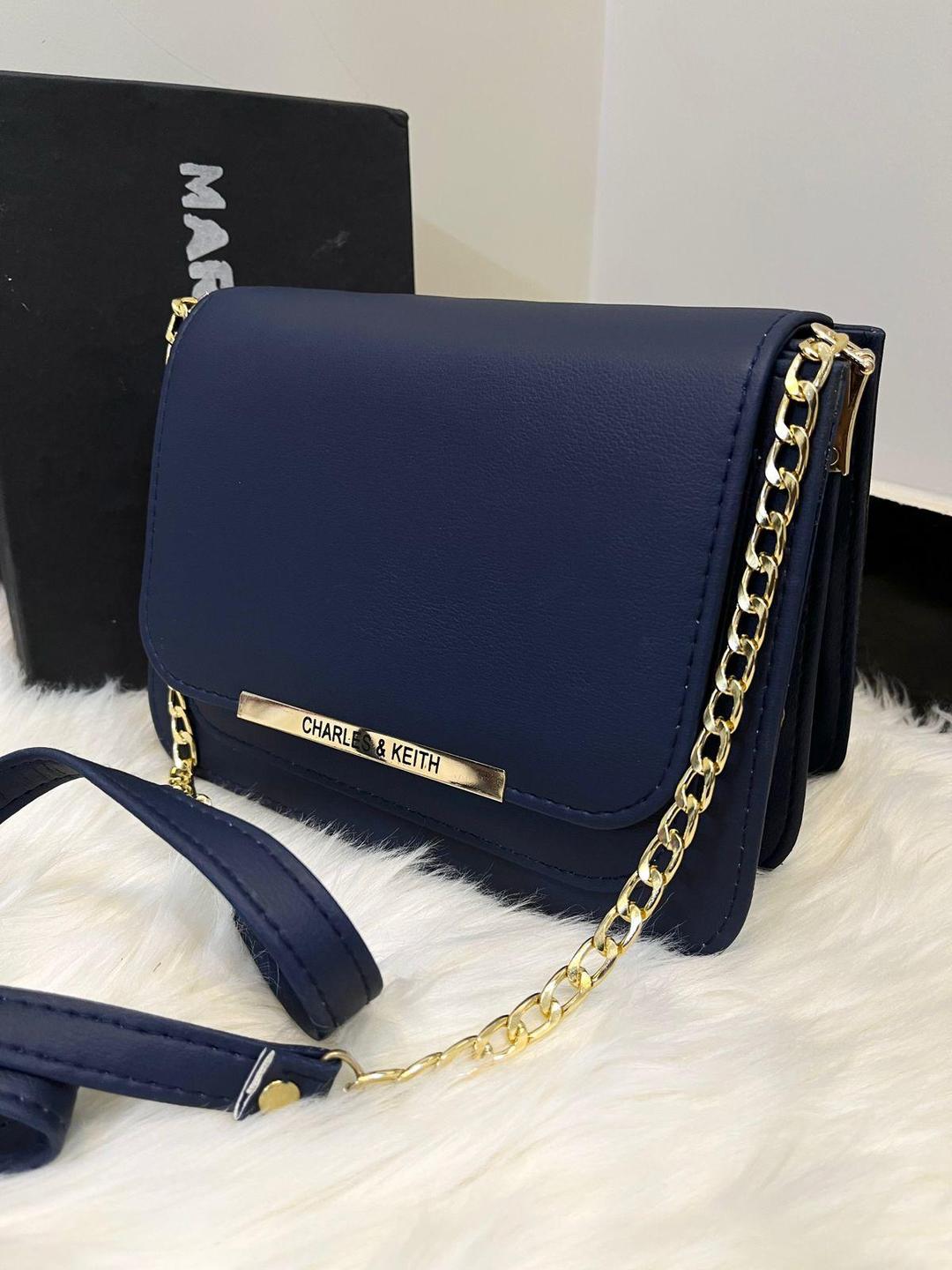 Women’s Chic Crossbody Bag – Brown Rexine