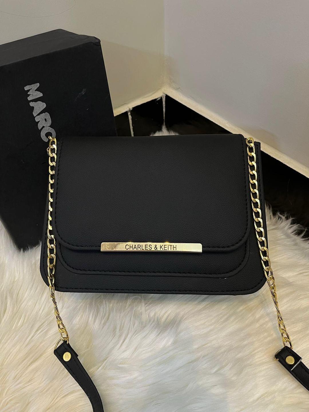 Women’s Chic Crossbody Bag – Brown Rexine