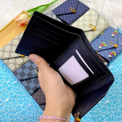 ✨ Envelope Style Leather Wallet – Classic Design ✨