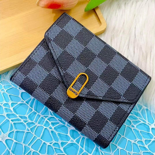 ✨ Envelope Style Leather Wallet – Classic Design ✨
